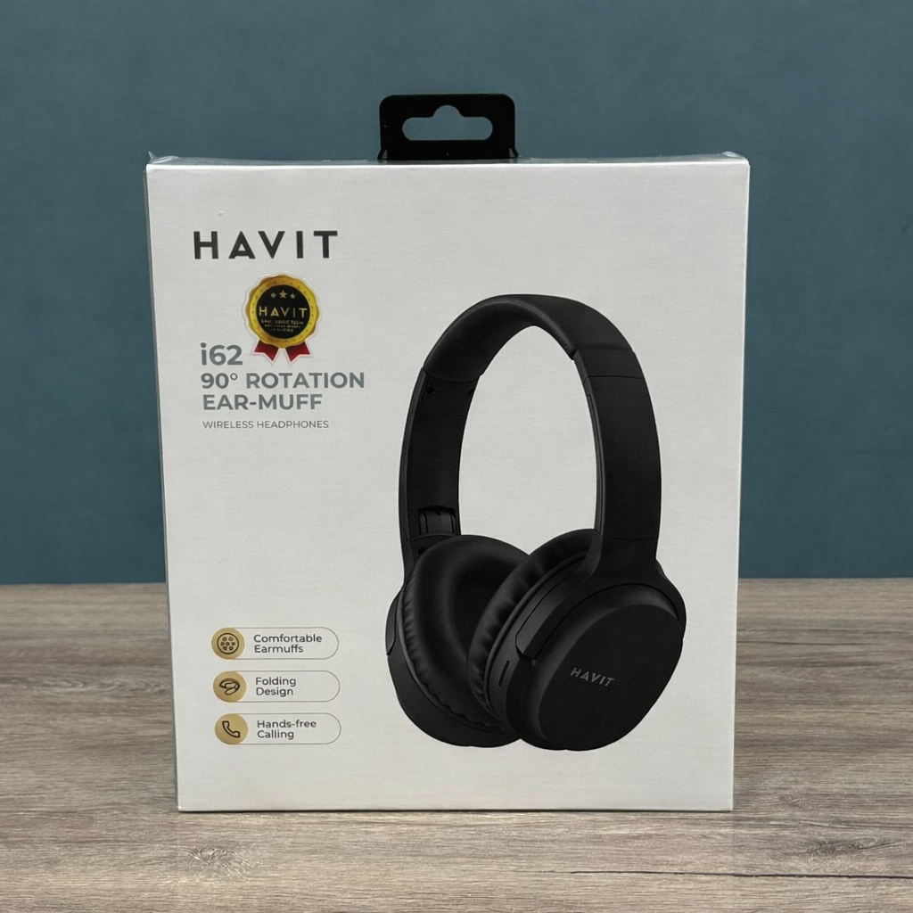 CASQUE GAMING HAVIT I62 ROTATION EAR-MUFF BLACK WIRELESS